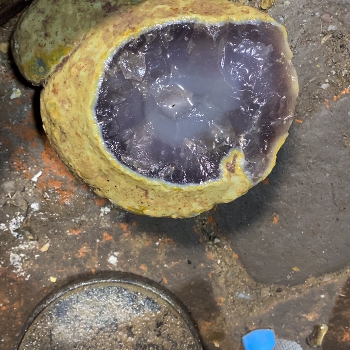 锦***李定制玛瑙原石切割不退不换