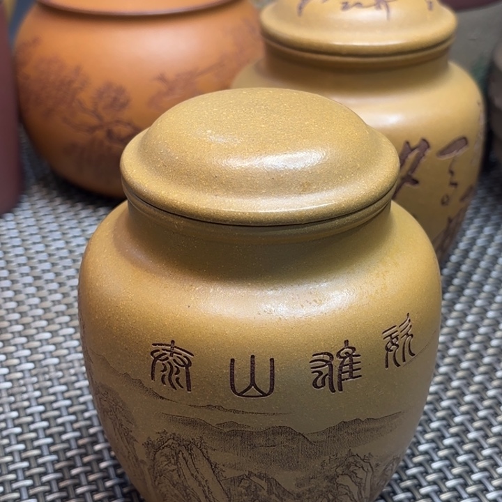 紫砂茶叶罐中高端紫砂茶叶罐