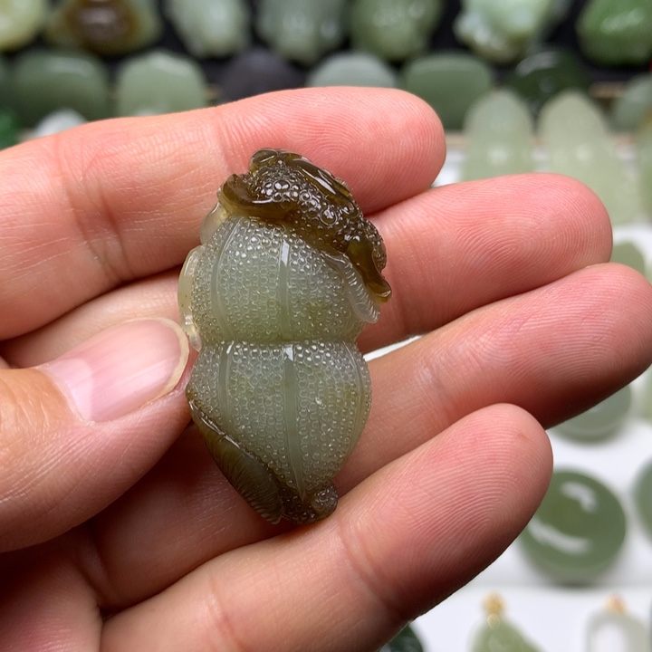 和田玉挂件未镶嵌