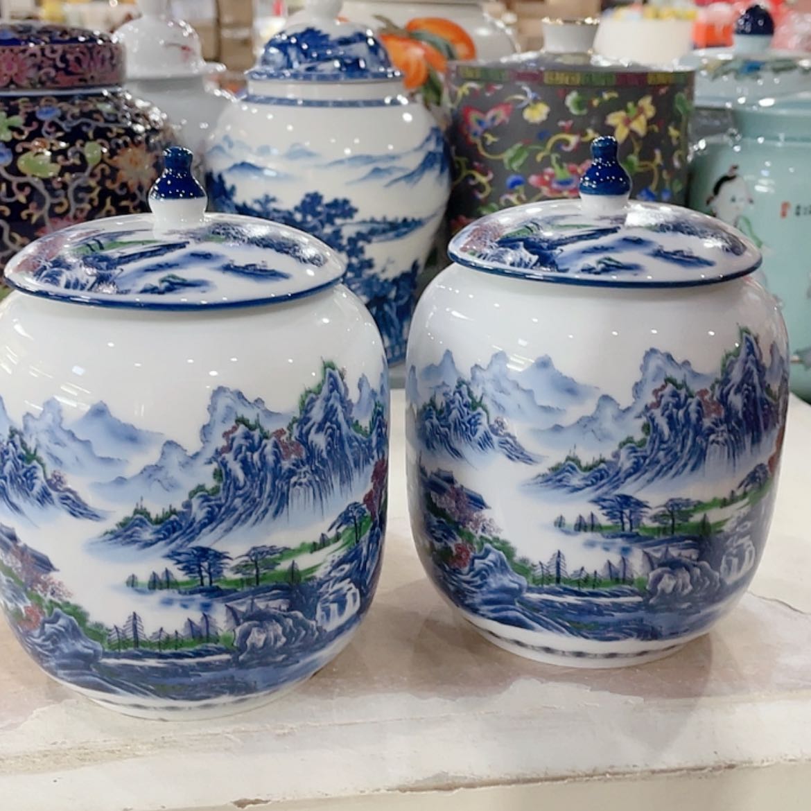 【闪购商品】罐陶瓷茶叶罐密封罐