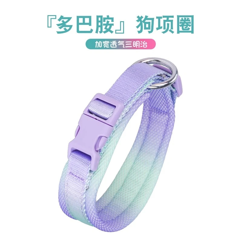 狗项圈狗脖套可牵引宠物项圈大中小型犬柯基泰迪狗外出专用防走丢