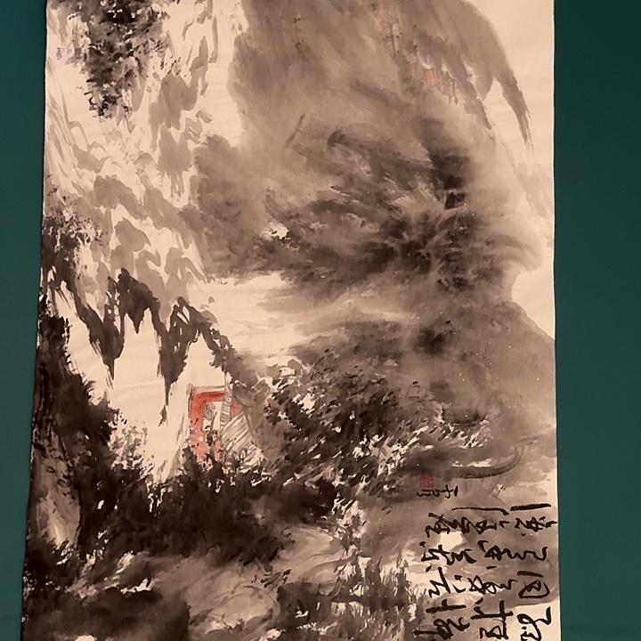 国画雷公老师作品画作