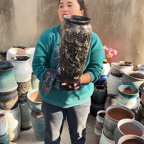 口17高40盆子盆子 