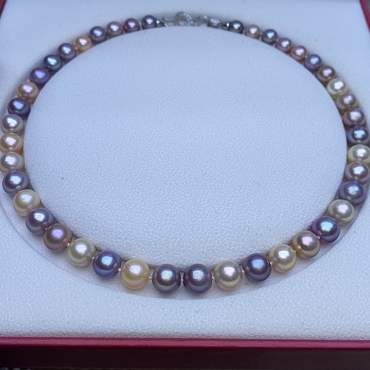淡水珍珠项链未镶嵌英****3
