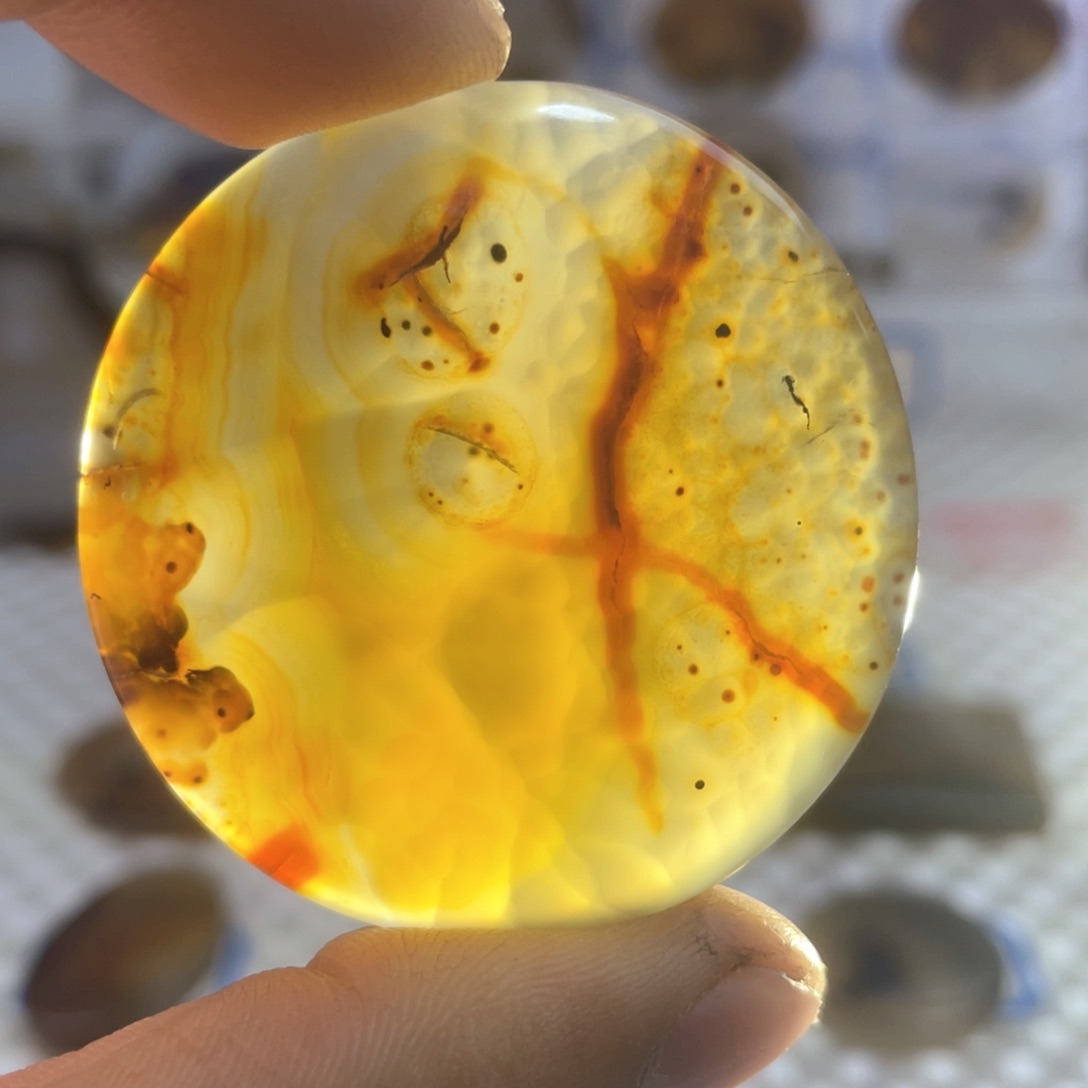 玛瑙/玉髓颈饰合金