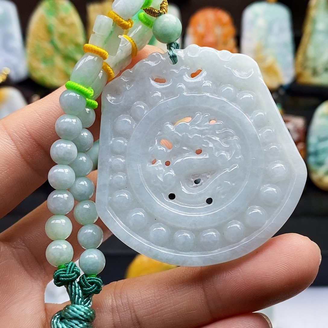 颈饰未镶嵌翡翠翡翠A 一物一证