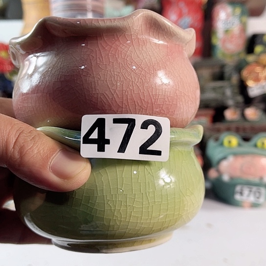 红陶多肉植物花盆