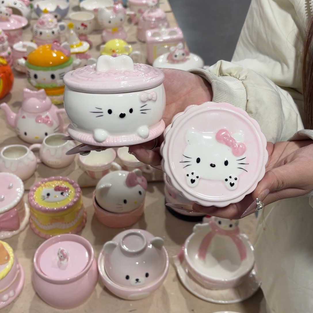 瓷片陶瓷摆件欢迎光临