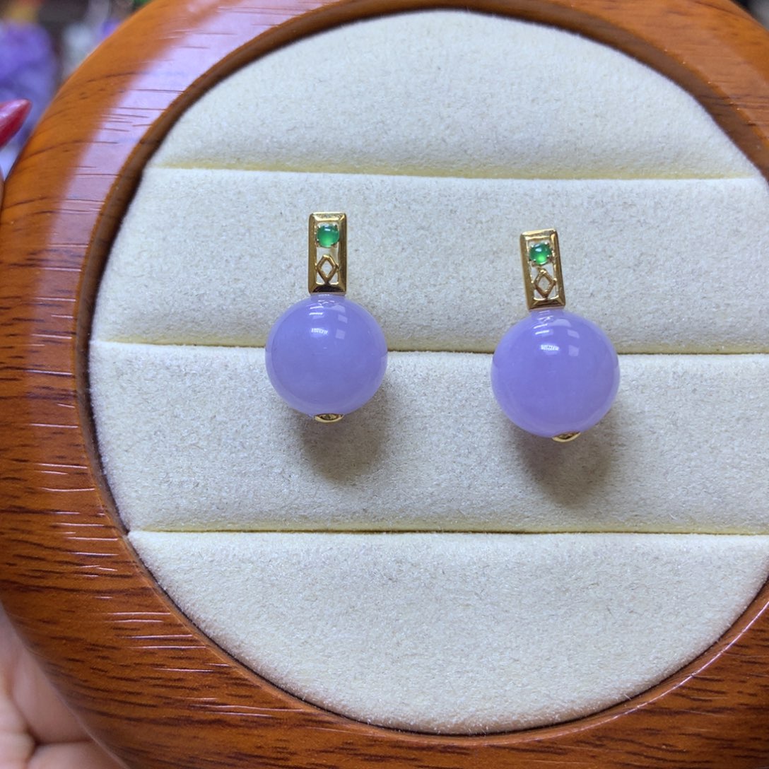 【闪购商品】翡翠颈饰18K金镶嵌?****翡翠