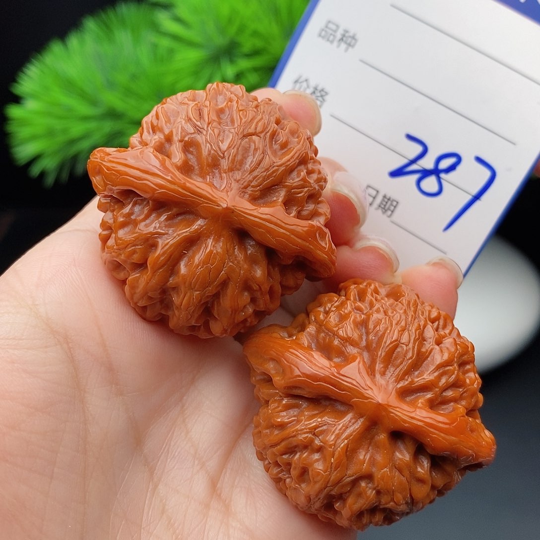 文玩核桃把件42宫灯287