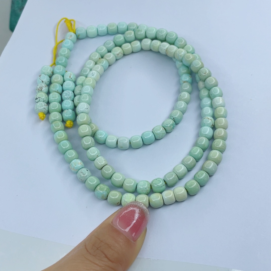 绿松石颈饰未镶嵌风*信