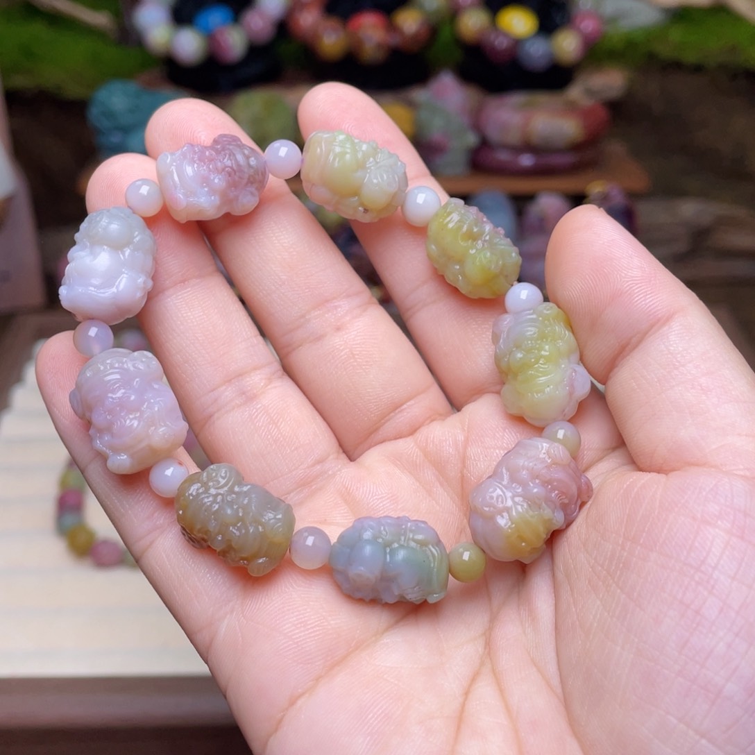 玛瑙/玉髓珠宝半成品未镶嵌盐源玛瑙