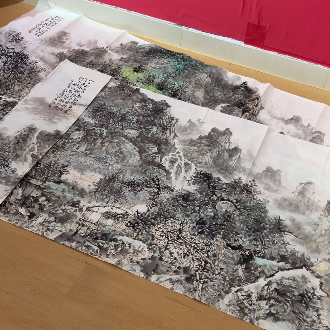 浩***墨国画刘海军老师作品