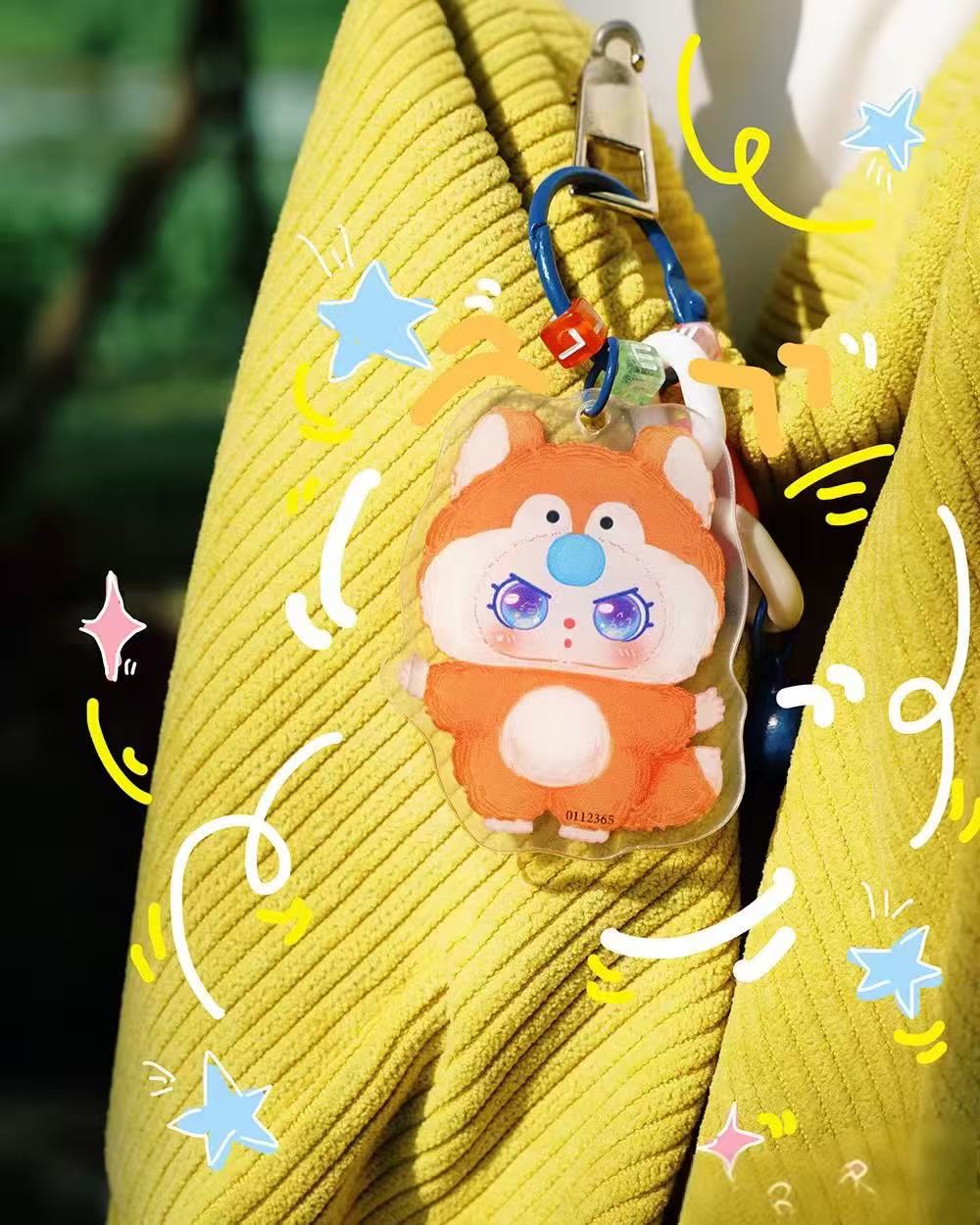 【清醒拆盒】娃三岁亚克力挂件盲袋（后二相加）