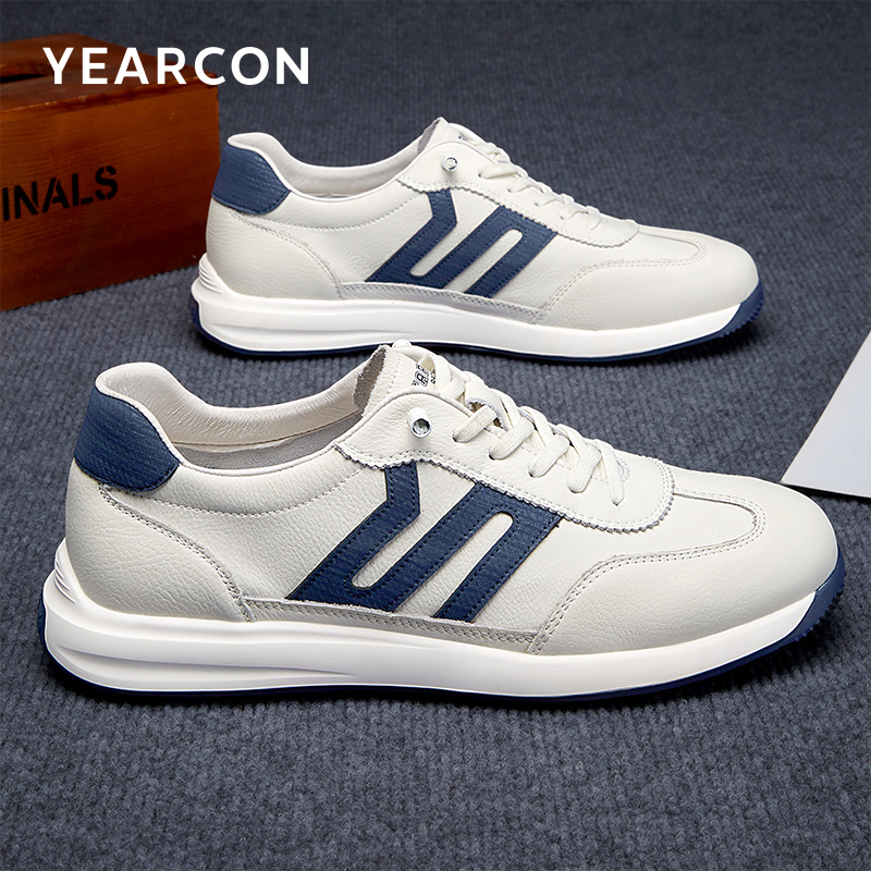 意尔康大码男鞋38-46码圆头时尚休闲鞋百搭男士运动休闲韩版学生