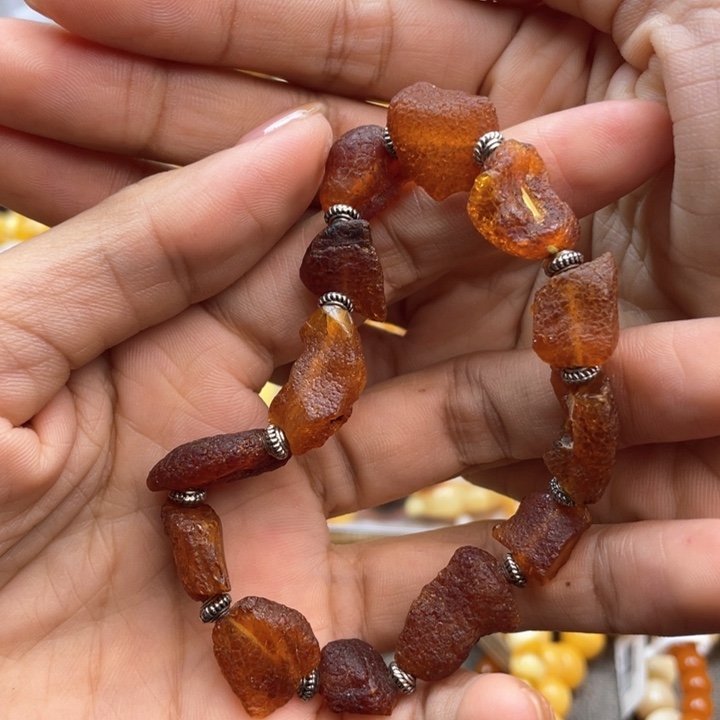 蜜蜡手串未镶嵌手串