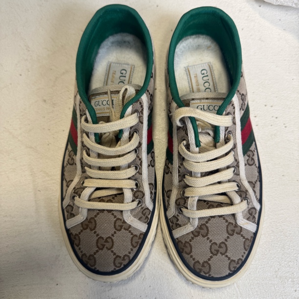 99新 GUCCI/古驰 代拍链接 37卖码1977板鞋