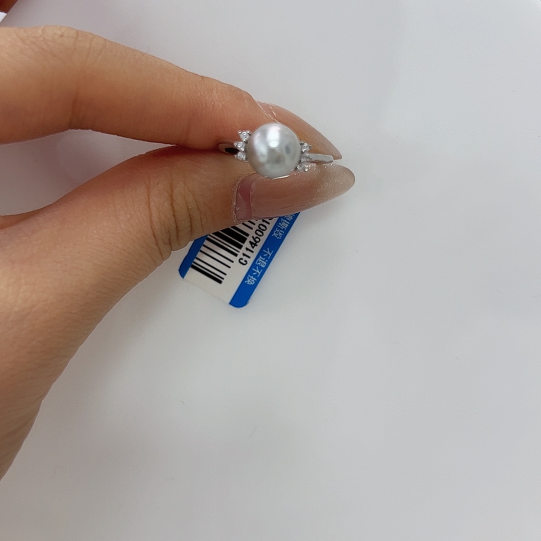 海水珍珠戒指未镶嵌c 1146