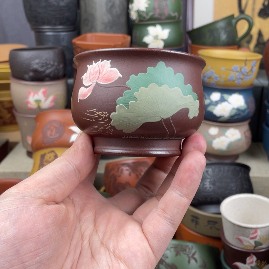 紫砂茶杯紫砂茶杯