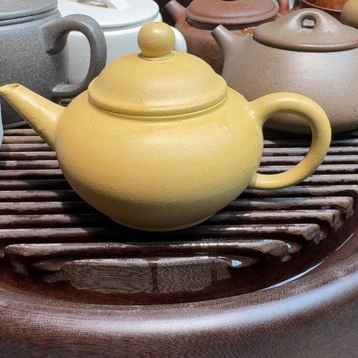 茶案紫砂黄段无添加150cc水平微瑕