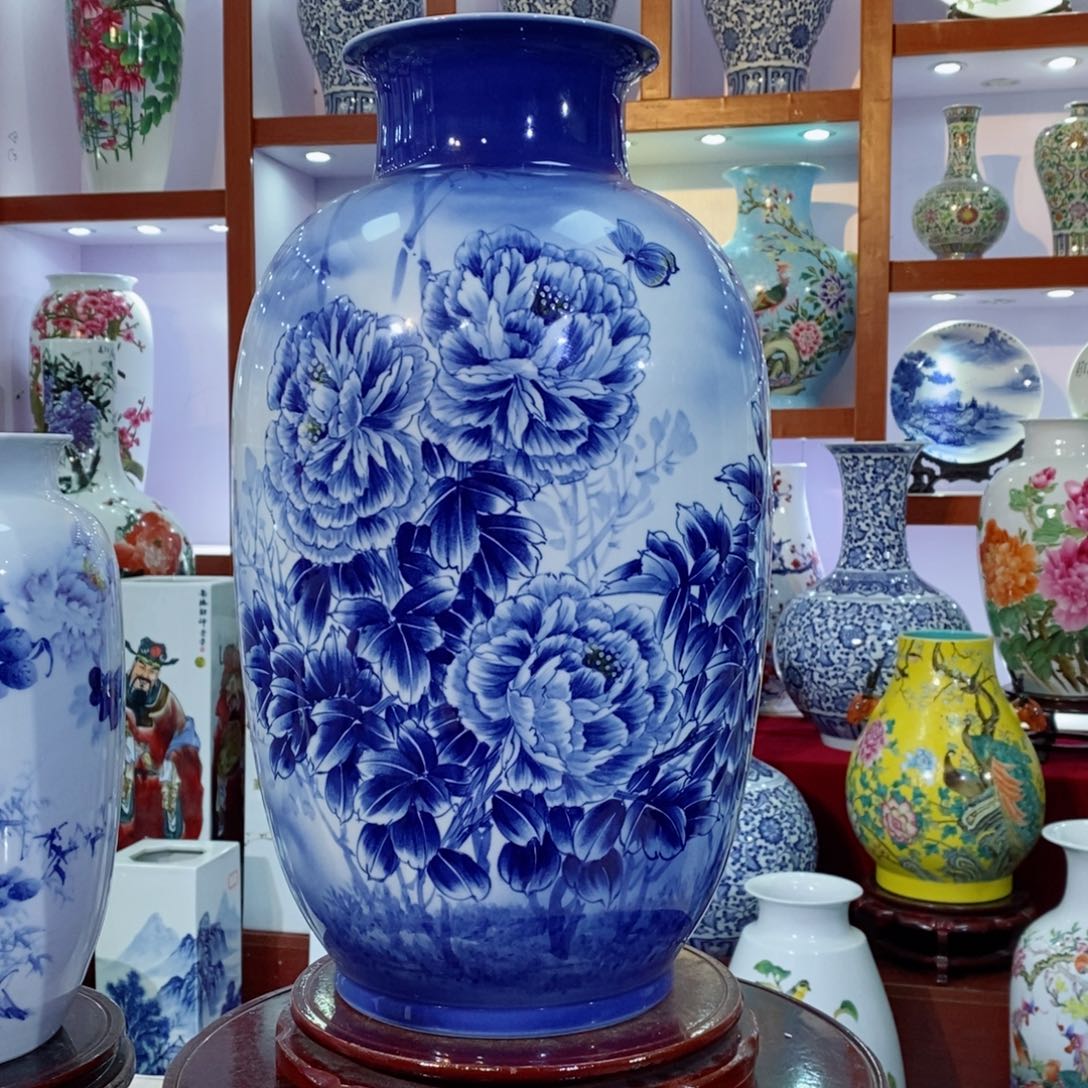 瓶景德镇陶瓷手绘