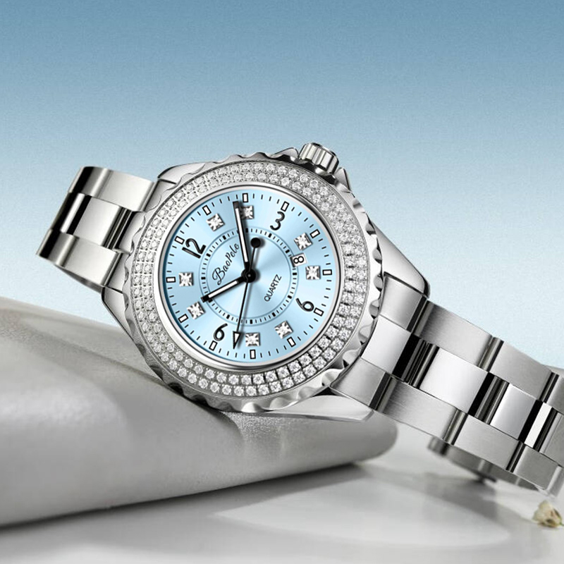 【A】Baopele/宝珀莱时尚百搭女石英腕表B9608L-G BO3