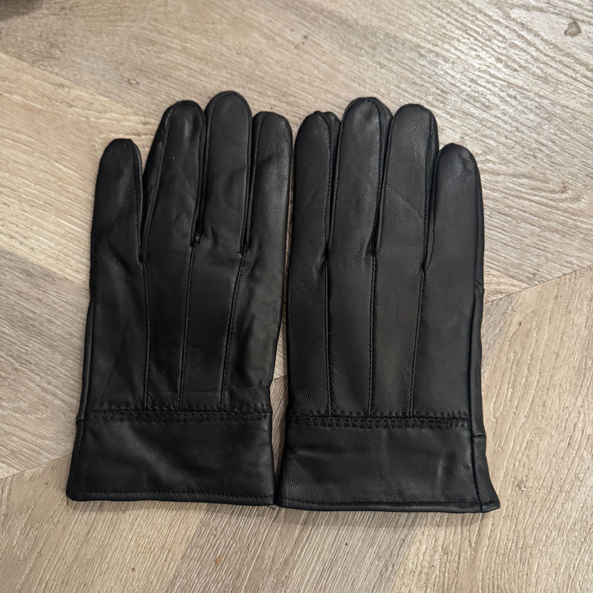 新款秋冬真皮绵羊皮加厚保暖男款时尚手套分指暖手套耐磨