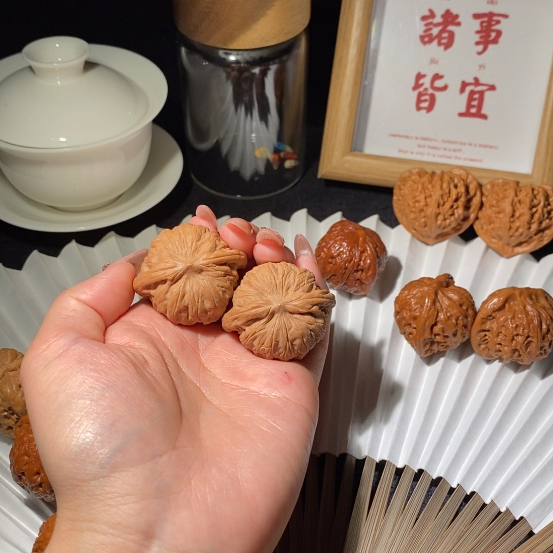 文玩核桃吊坠战鼓40