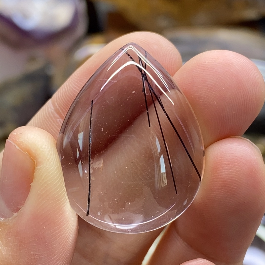 珠宝半成品水晶未镶嵌