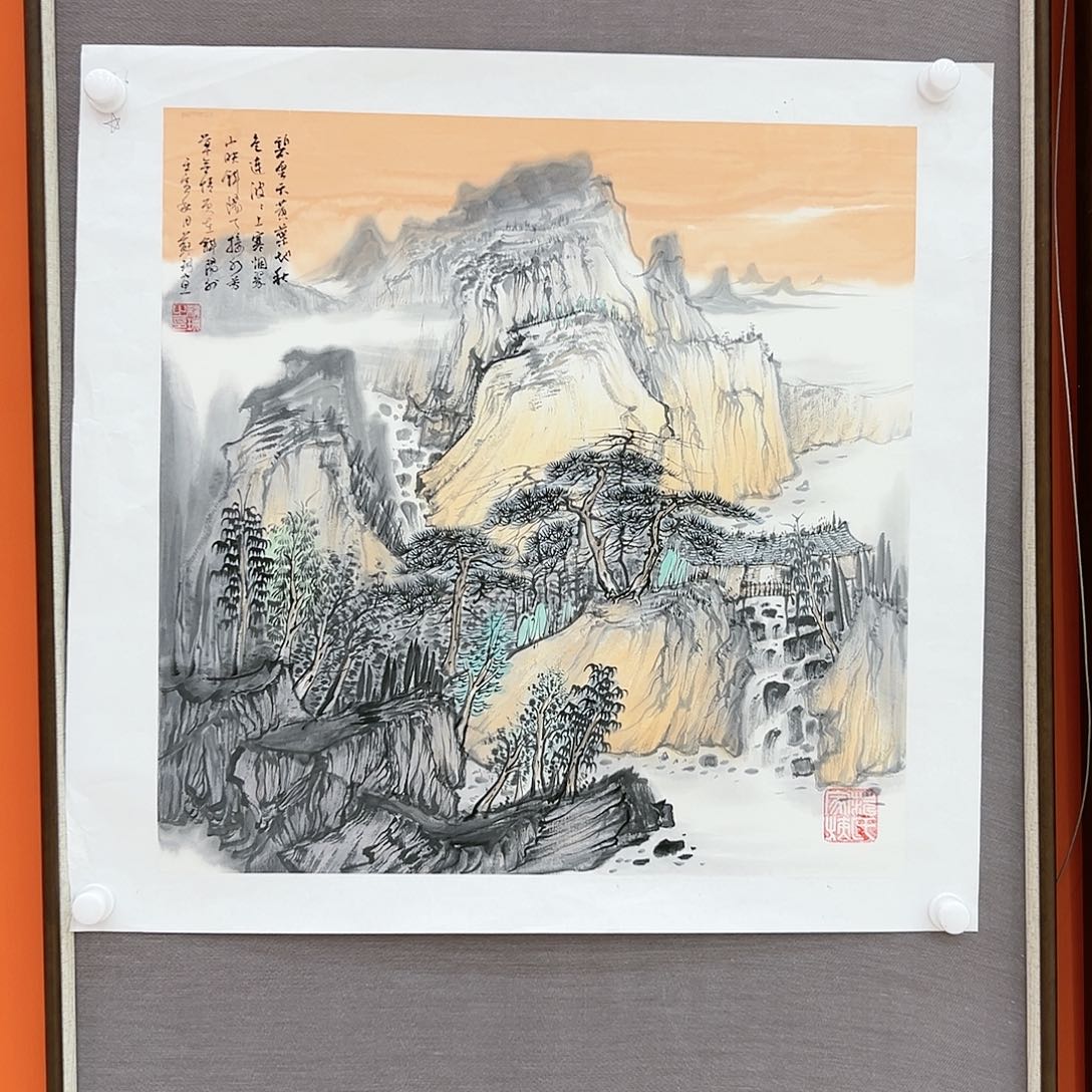 国画苏珊展览原作