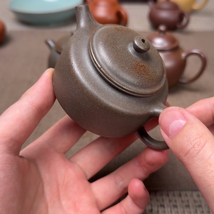 艺***。紫砂茶壶小品紫砂壶