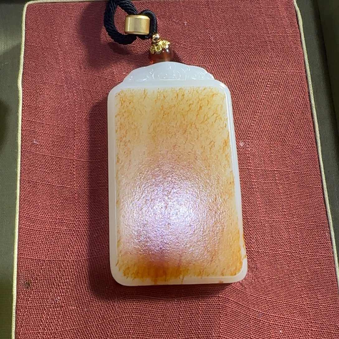 和田玉挂件未镶嵌