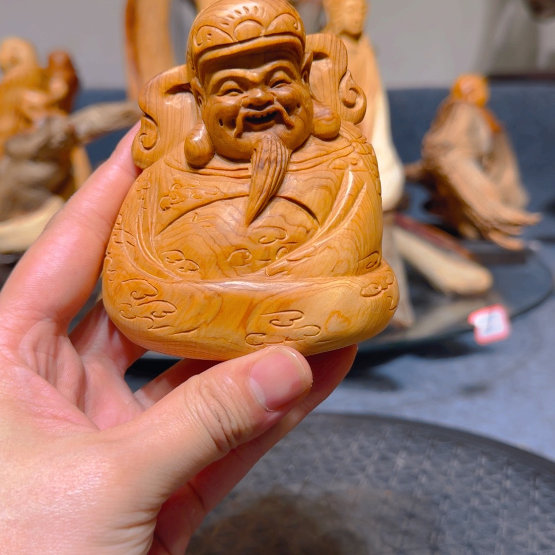 柏木（崖柏）崖柏手把件摆件