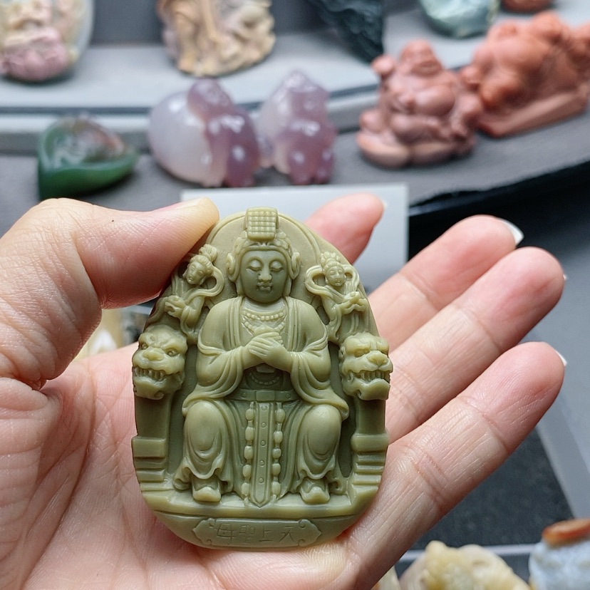 【闪购商品】未镶嵌吊坠定制石英质玉