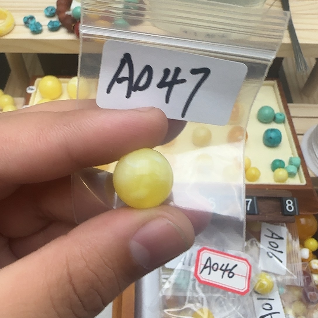 非金属A047卡15.9mmDIY圆珠