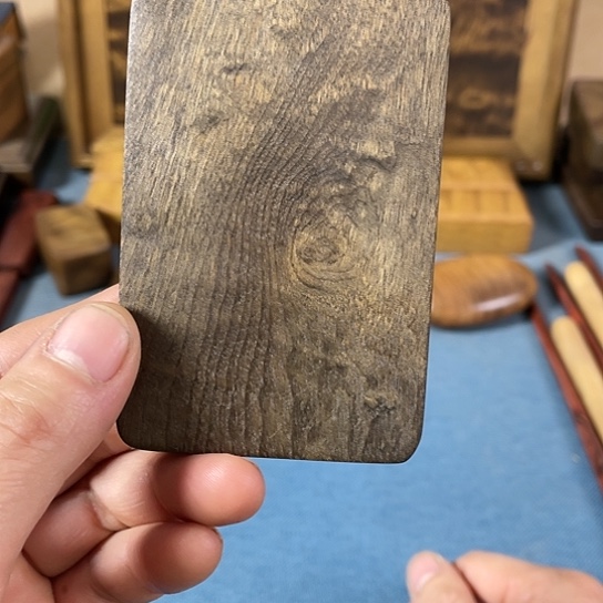 【闪购商品】日*天金丝楠阴沉木无事牌