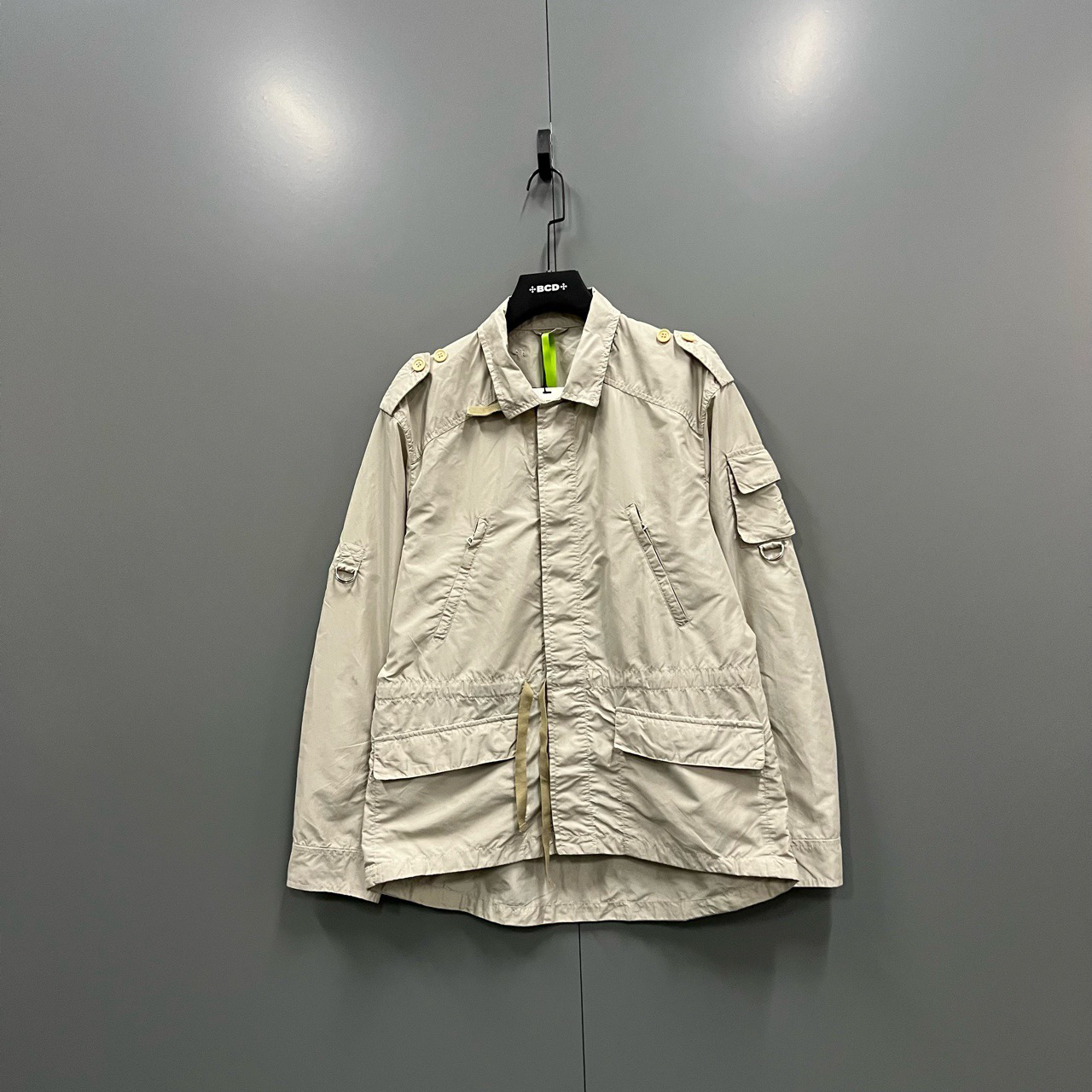 95新 Prada/普拉达 (ll) 普拉达 米色多元素设计外套 50码