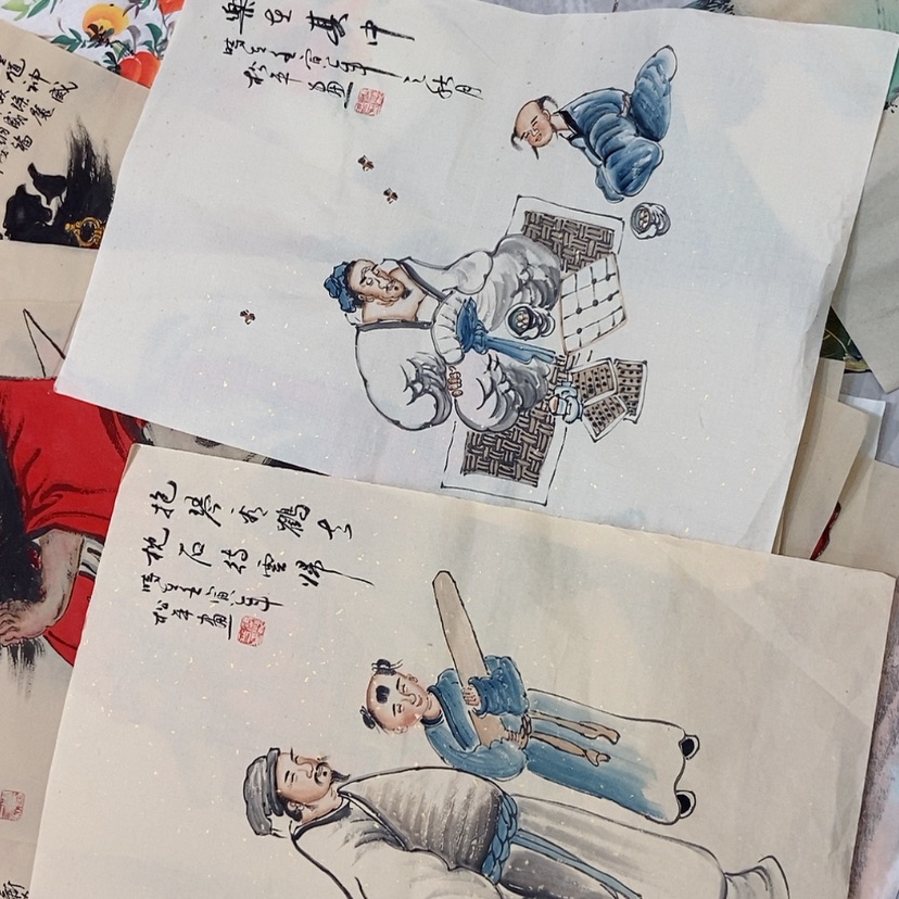 【闪购商品】阿*儿国画艺术作品欣赏