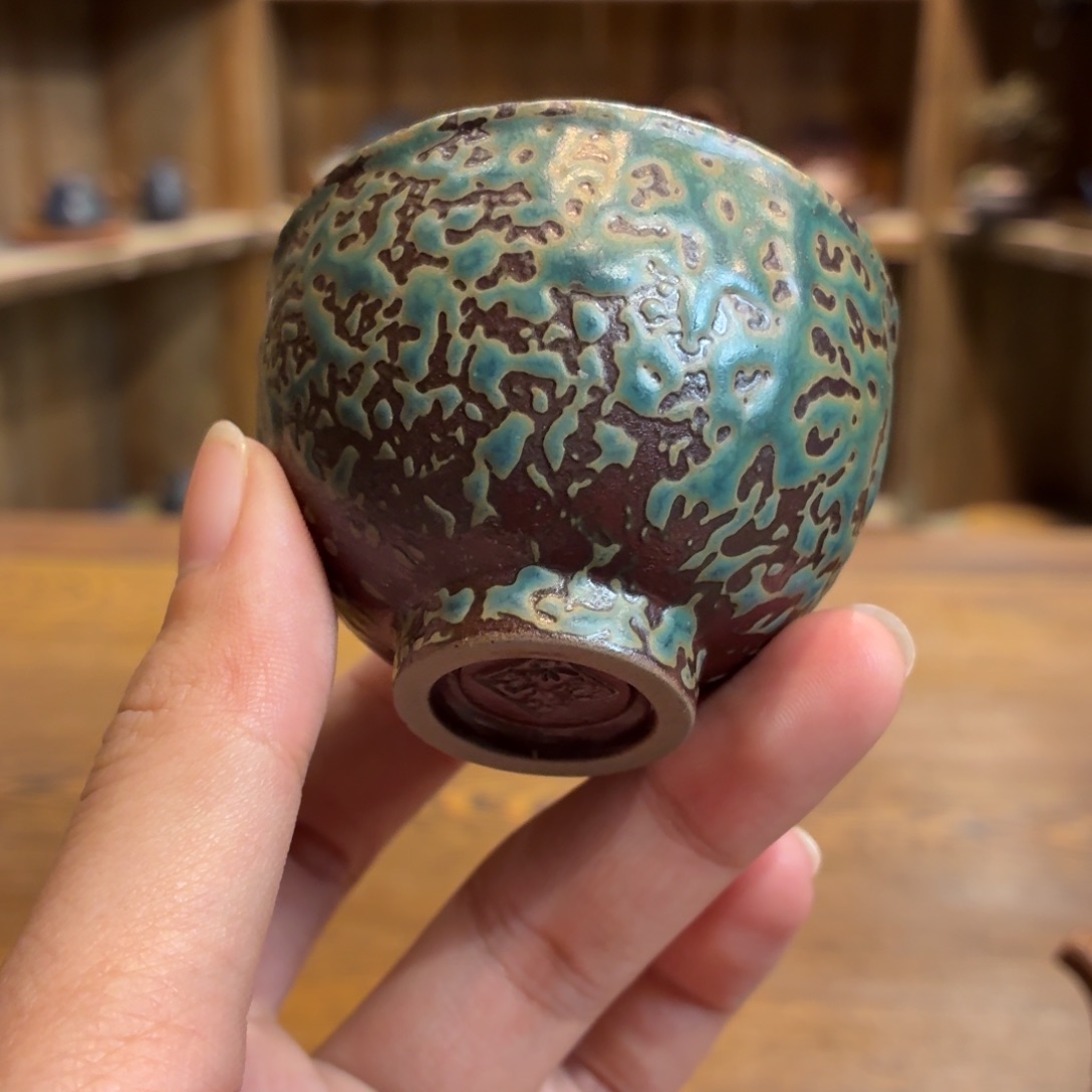 柴烧老岩泥茶器皿
