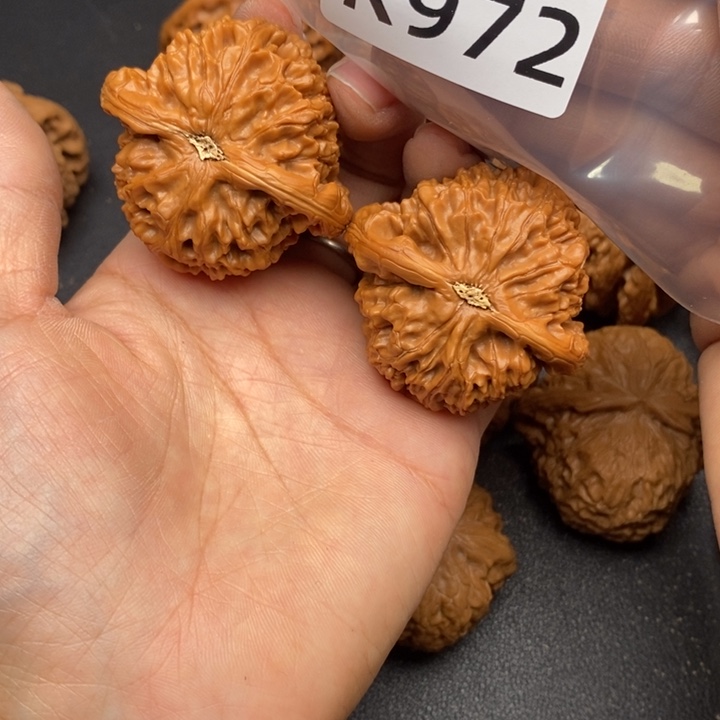 ღ***࿐吊坠文玩核桃K972水龙