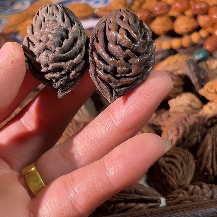 雲***野桃核吊坠碧桃核大尺寸吊坠