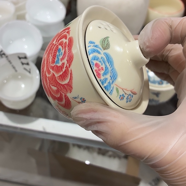 茶具微暇，介意勿拍