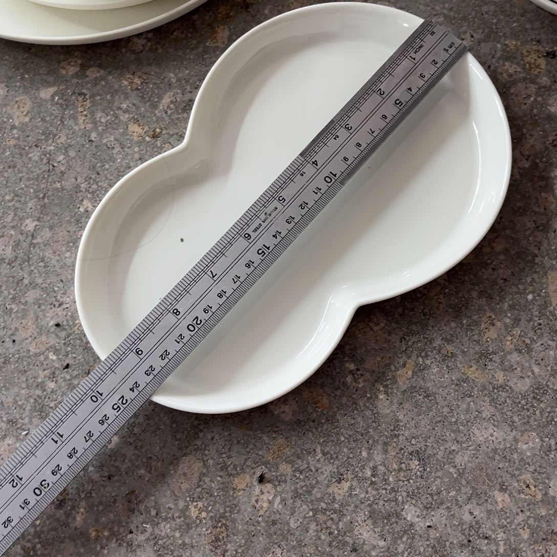 白瓷VIPp9.5寸葫芦盘