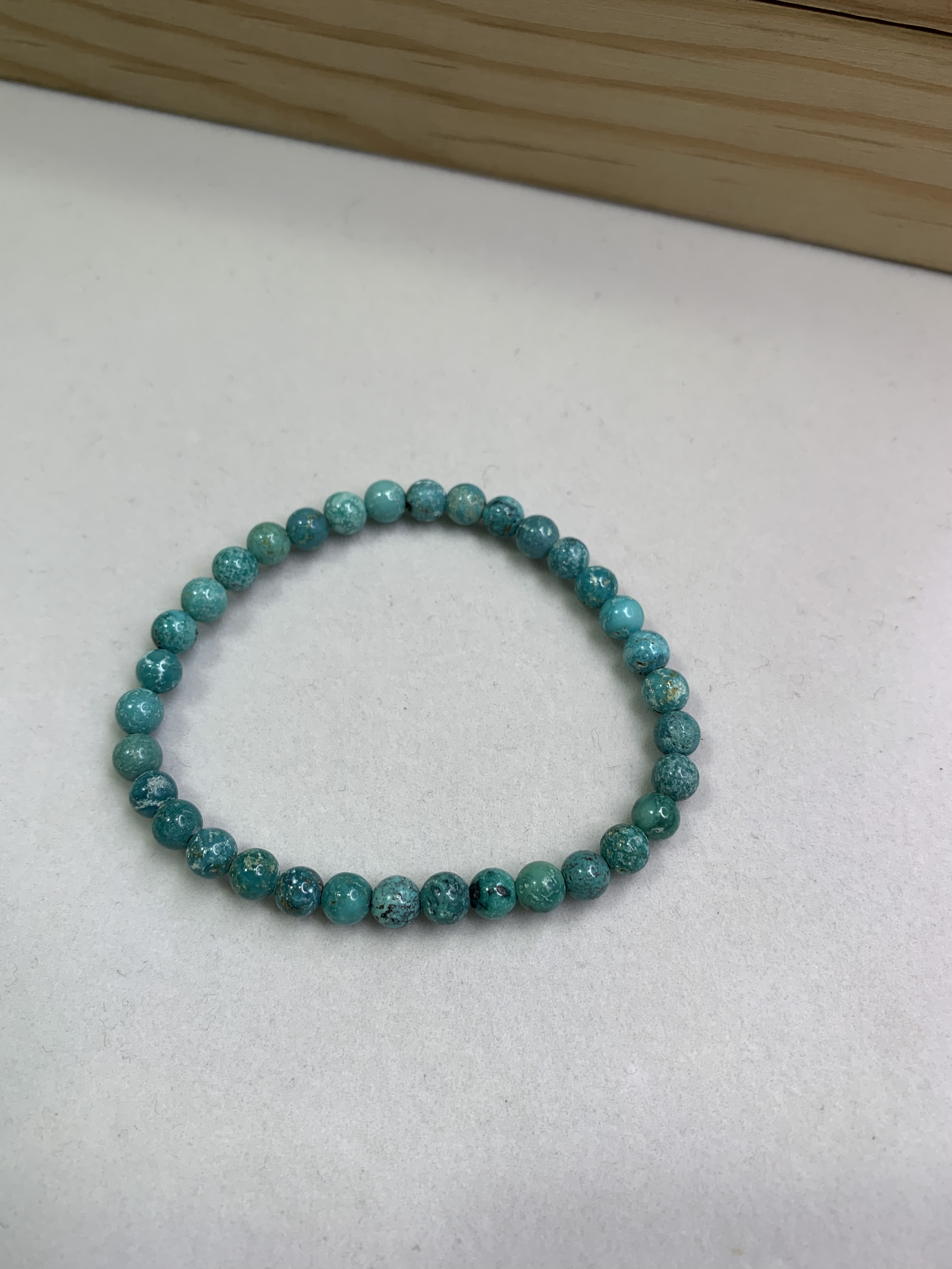 天然原矿绿松石单圈