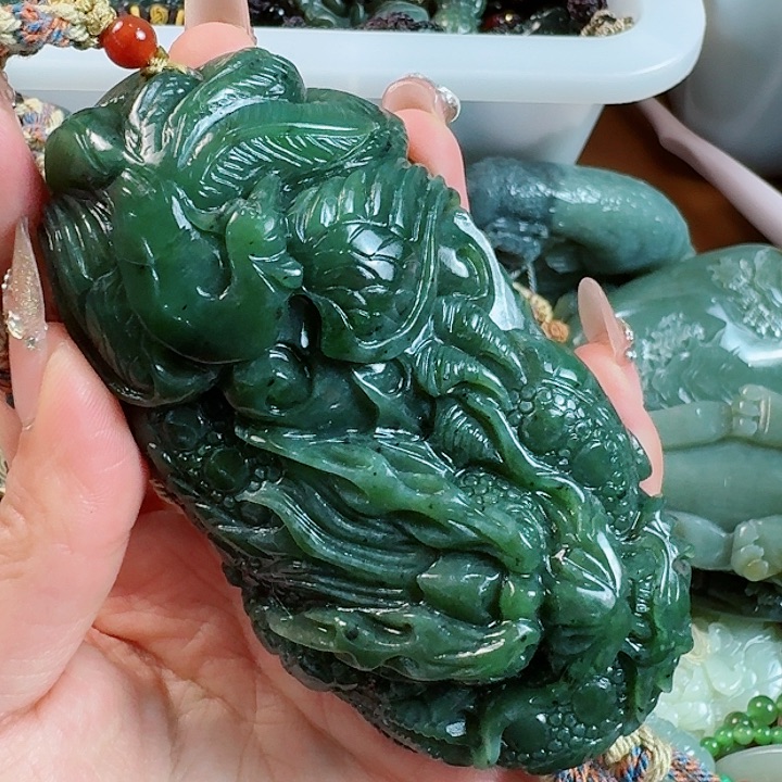 和田玉把件未镶嵌