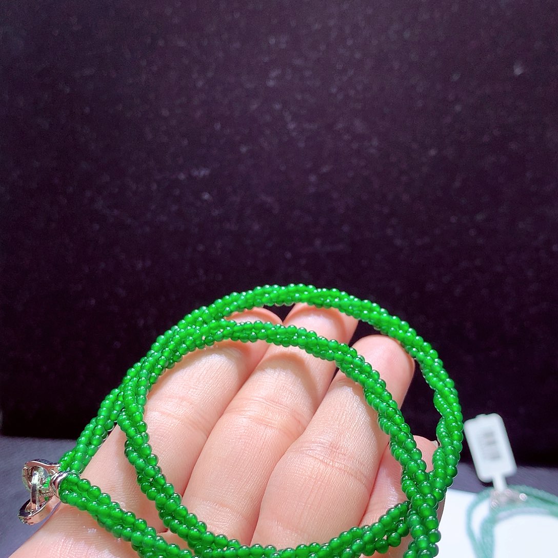 翡翠手链未镶嵌项链