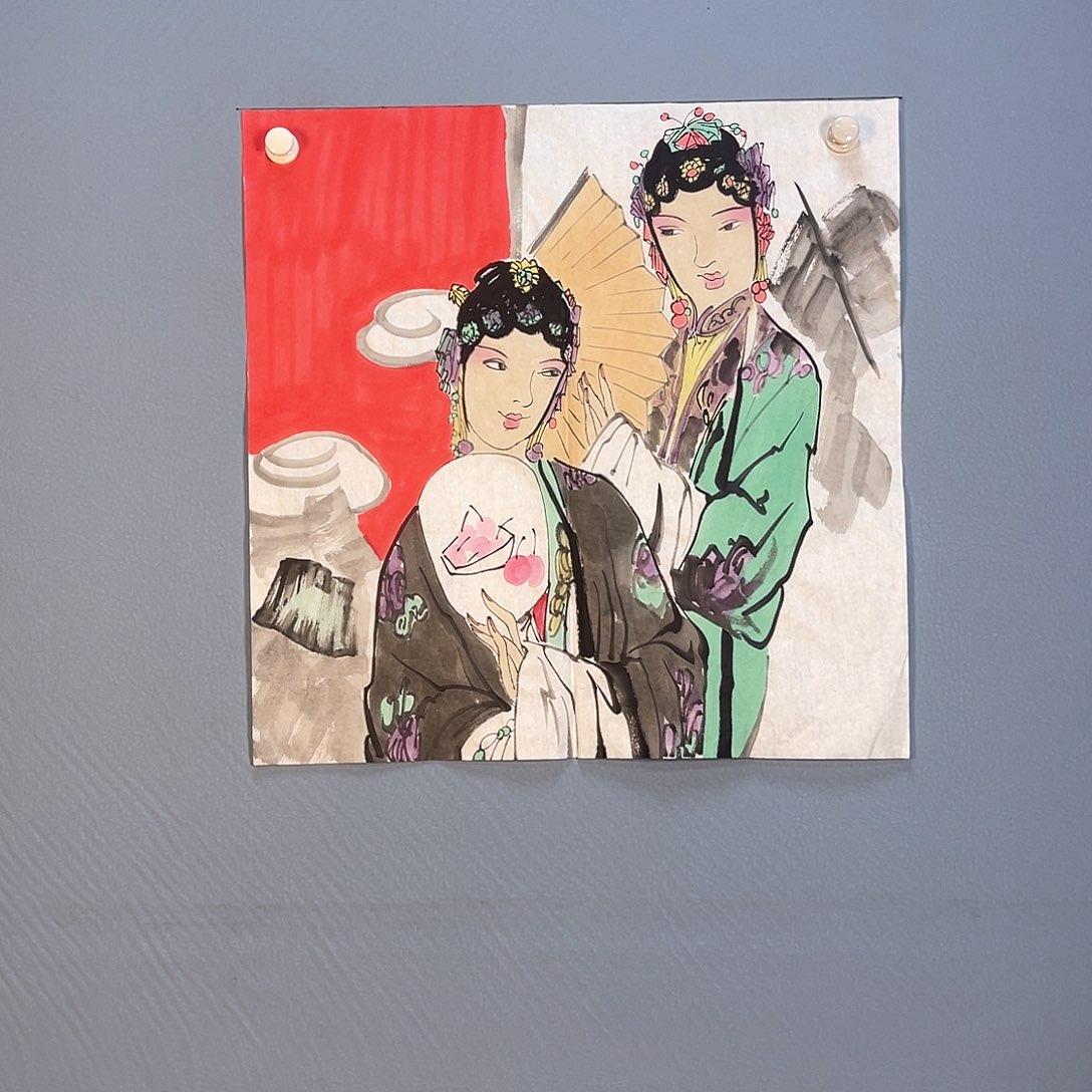 国画198 花开花落春满枝头