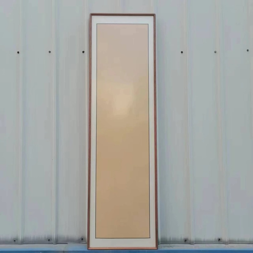 【知新】42x150檀木榫卯画框【内镂空尺寸34x138】