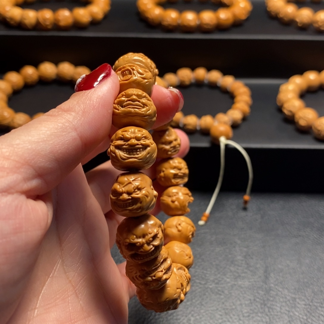 猴头核桃手串虎**威大恶僧