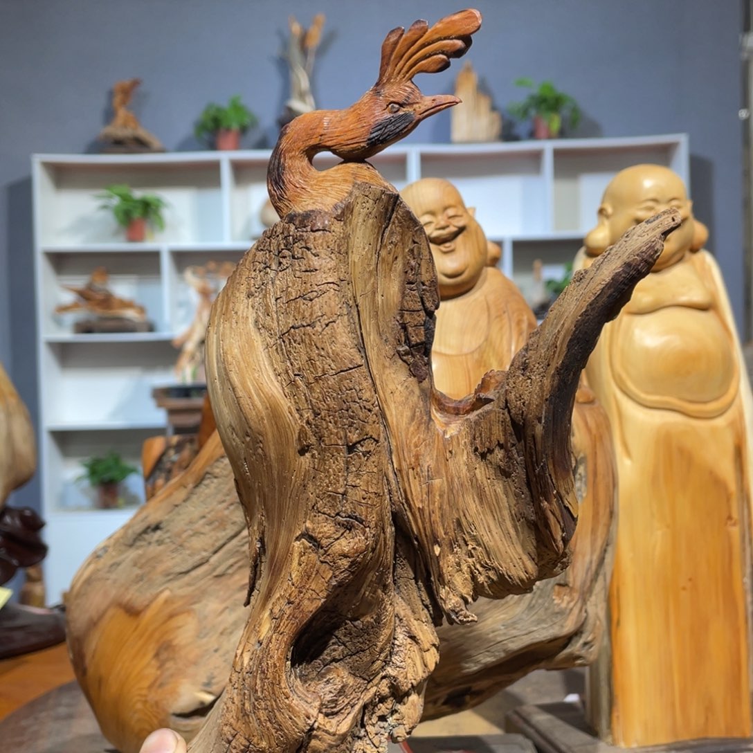 柏木（崖柏）安****术工艺品